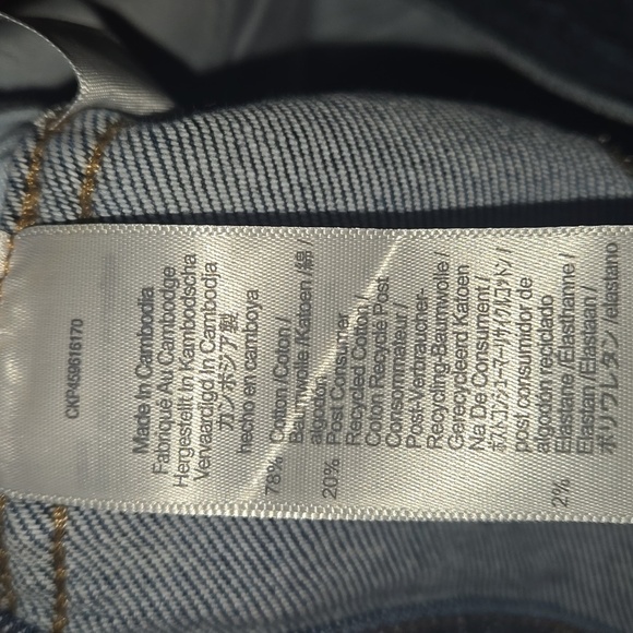 Madewell Women's 10" High Rise Skinny Crop Jeans Medium Wash Size 31 - Picture 10 of 11